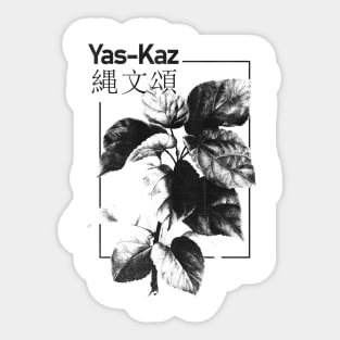 Yas Kaz Japan Sticker